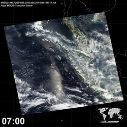 Level 1B Image at: 0700 UTC