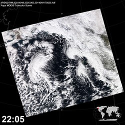 Level 1B Image at: 2205 UTC