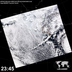 Level 1B Image at: 2345 UTC