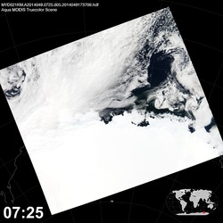 Level 1B Image at: 0725 UTC