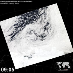 Level 1B Image at: 0905 UTC