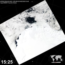 Level 1B Image at: 1525 UTC