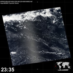 Level 1B Image at: 2335 UTC