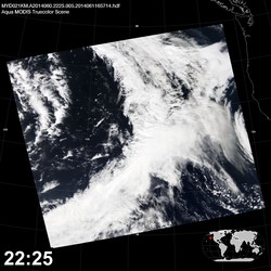 Level 1B Image at: 2225 UTC