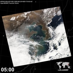 Level 1B Image at: 0500 UTC