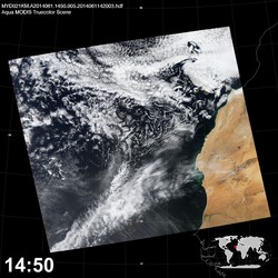 Level 1B Image at: 1450 UTC