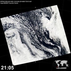 Level 1B Image at: 2105 UTC