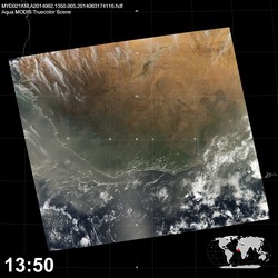 Level 1B Image at: 1350 UTC