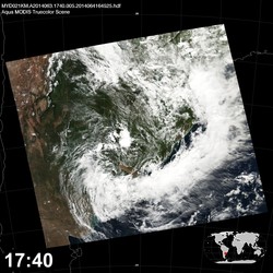 Level 1B Image at: 1740 UTC