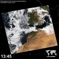 Level 1B Image at: 1345 UTC