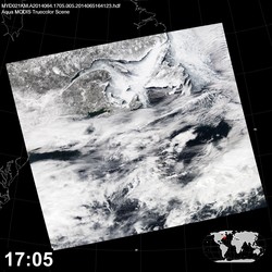 Level 1B Image at: 1705 UTC