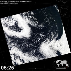 Level 1B Image at: 0525 UTC