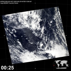 Level 1B Image at: 0025 UTC