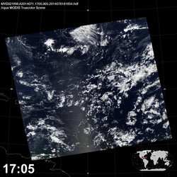 Level 1B Image at: 1705 UTC