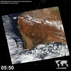 Level 1B Image at: 0550 UTC