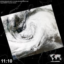 Level 1B Image at: 1110 UTC