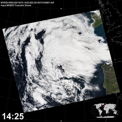 Level 1B Image at: 1425 UTC