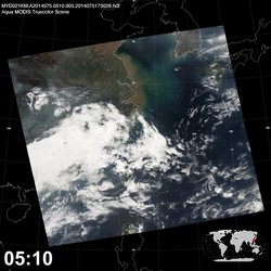 Level 1B Image at: 0510 UTC