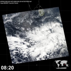 Level 1B Image at: 0820 UTC