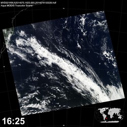 Level 1B Image at: 1625 UTC