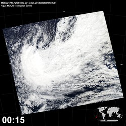 Level 1B Image at: 0015 UTC