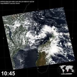 Level 1B Image at: 1045 UTC