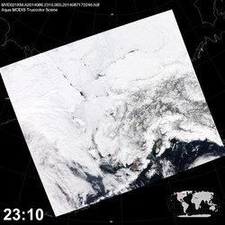 Level 1B Image at: 2310 UTC