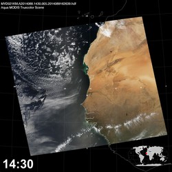 Level 1B Image at: 1430 UTC