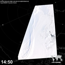 Level 1B Image at: 1450 UTC