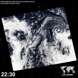 Level 1B Image at: 2230 UTC