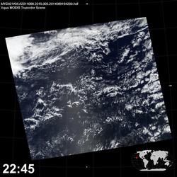 Level 1B Image at: 2245 UTC