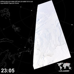 Level 1B Image at: 2305 UTC