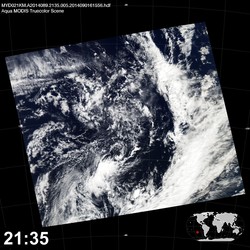 Level 1B Image at: 2135 UTC