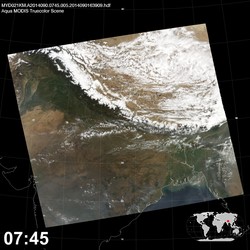 Level 1B Image at: 0745 UTC