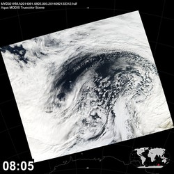 Level 1B Image at: 0805 UTC