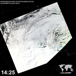 Level 1B Image at: 1425 UTC