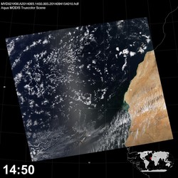 Level 1B Image at: 1450 UTC