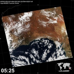 Level 1B Image at: 0525 UTC