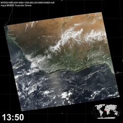 Level 1B Image at: 1350 UTC