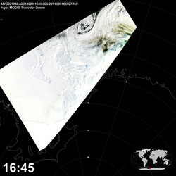 Level 1B Image at: 1645 UTC