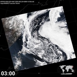 Level 1B Image at: 0300 UTC