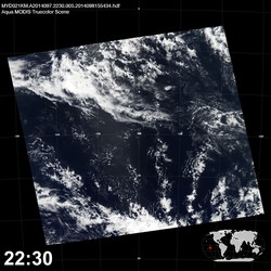 Level 1B Image at: 2230 UTC