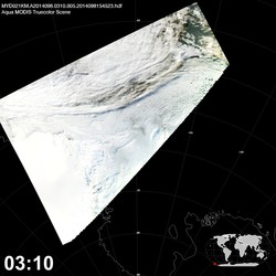 Level 1B Image at: 0310 UTC