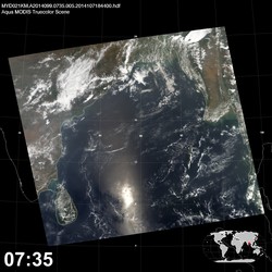 Level 1B Image at: 0735 UTC