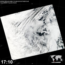 Level 1B Image at: 1710 UTC