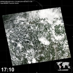 Level 1B Image at: 1710 UTC