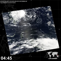 Level 1B Image at: 0445 UTC