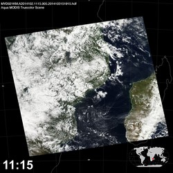 Level 1B Image at: 1115 UTC