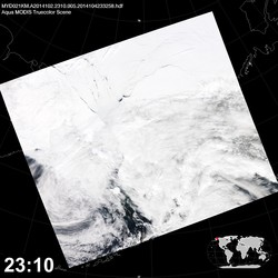 Level 1B Image at: 2310 UTC