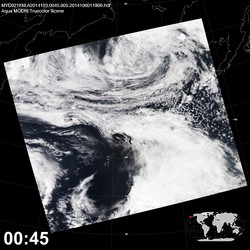 Level 1B Image at: 0045 UTC